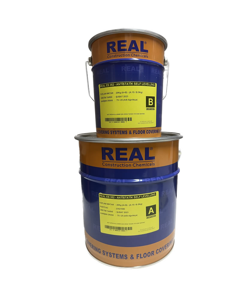 REAL SC 352 EPOXY ESASLI ANTİSTATİK KAPLAMA