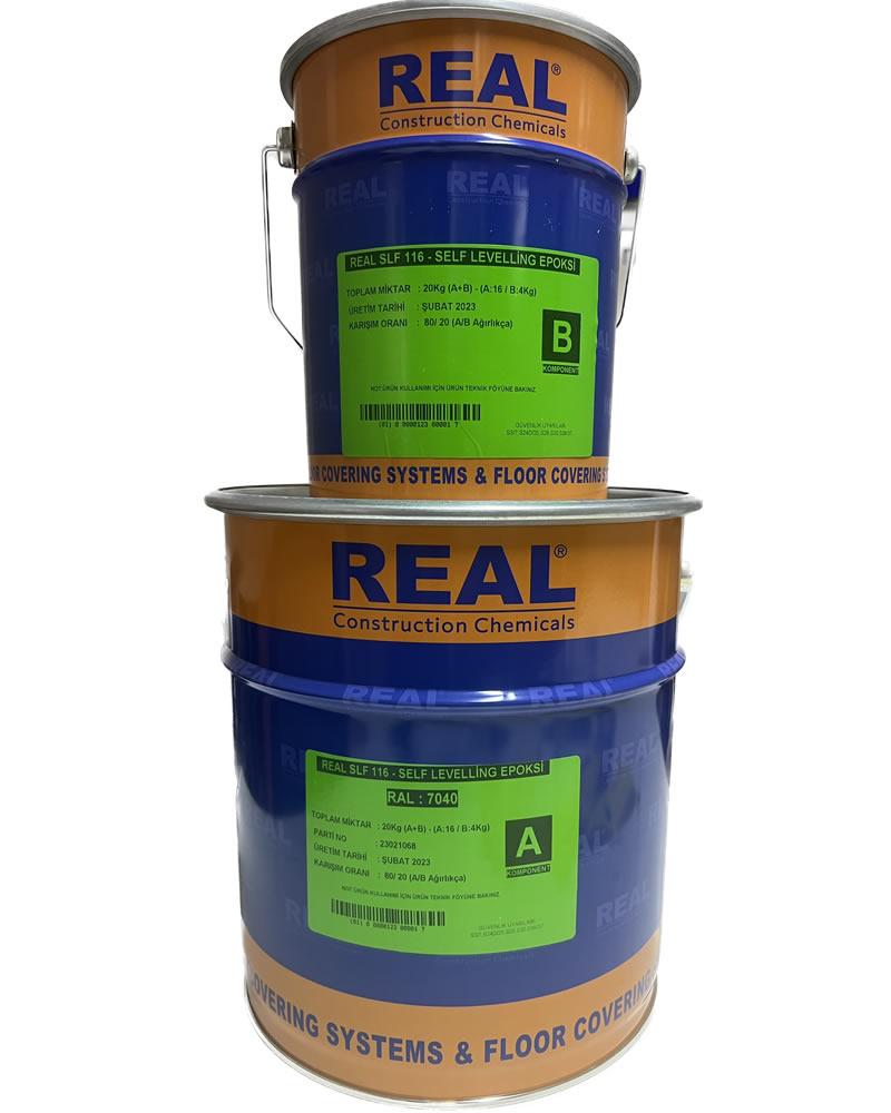 REAL SLF 116 - SELF LEVELLİNG EPOKSİ KAPLAMA